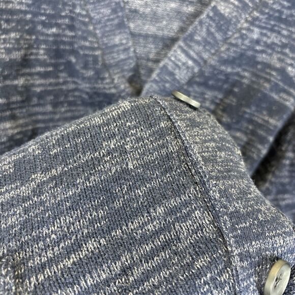 Men’s Cardigan XXL Blue Pockets‎ Grunge Indie Street Grandpa Urban Pipeline - Picture 7 of 13